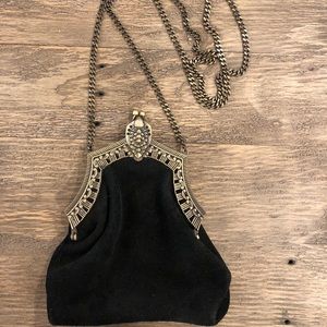 House of Harlowe 1960 Rey Velvet Bag